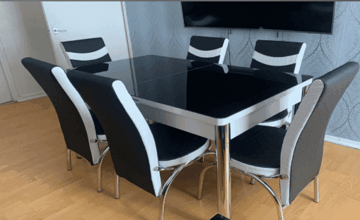 Modern Dining Table UK | Buy Modern Dining Tables Online | 6 Chairs | Free Delivery